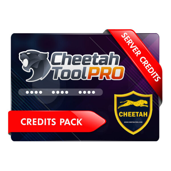 Cheetah 10 credit pack